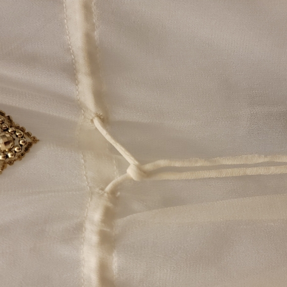 Sauvage Goddess Caftan Silk and Cotton NWT - Size S - Picture 9 of 11